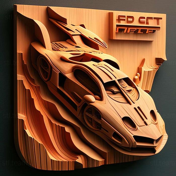 3D model Need for Speed Hot Pursuit 2 game (STL)